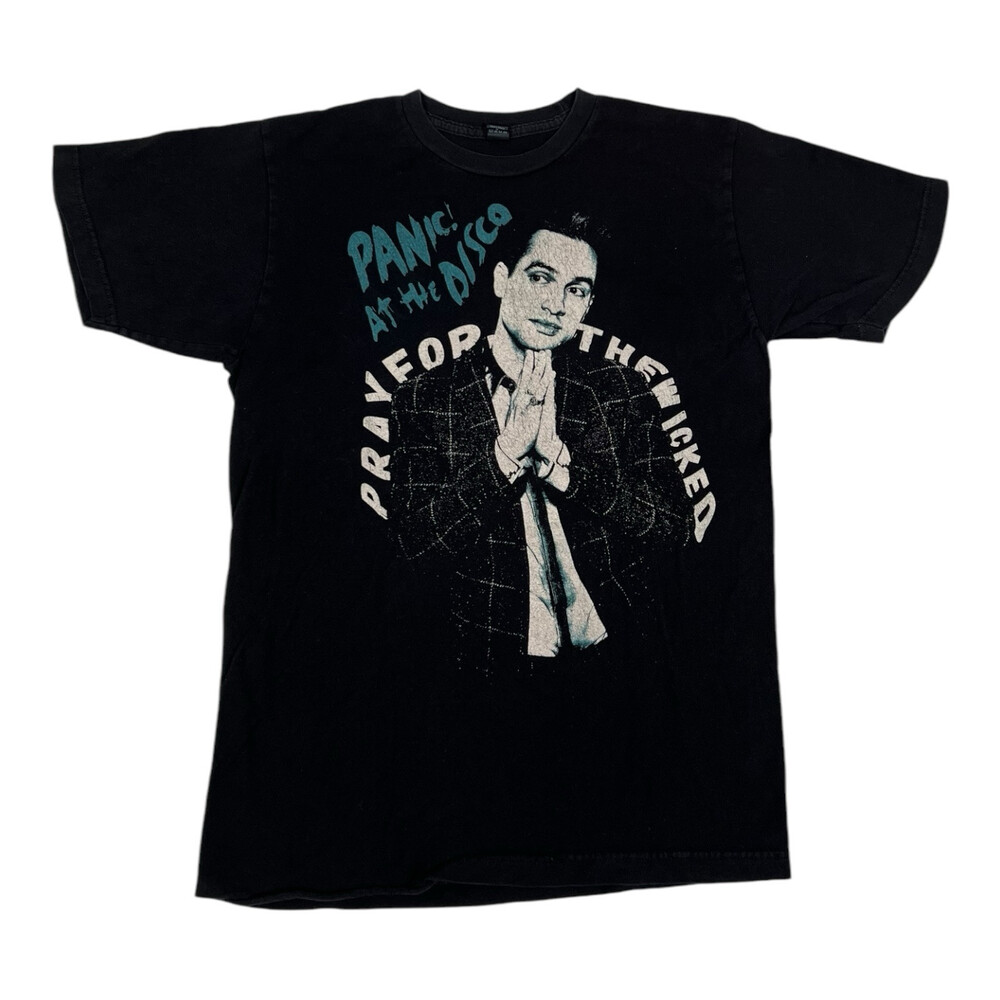 Panic At The Disco Shirt Size Medium Pray For The Wicked Tour 2018 Double Sided